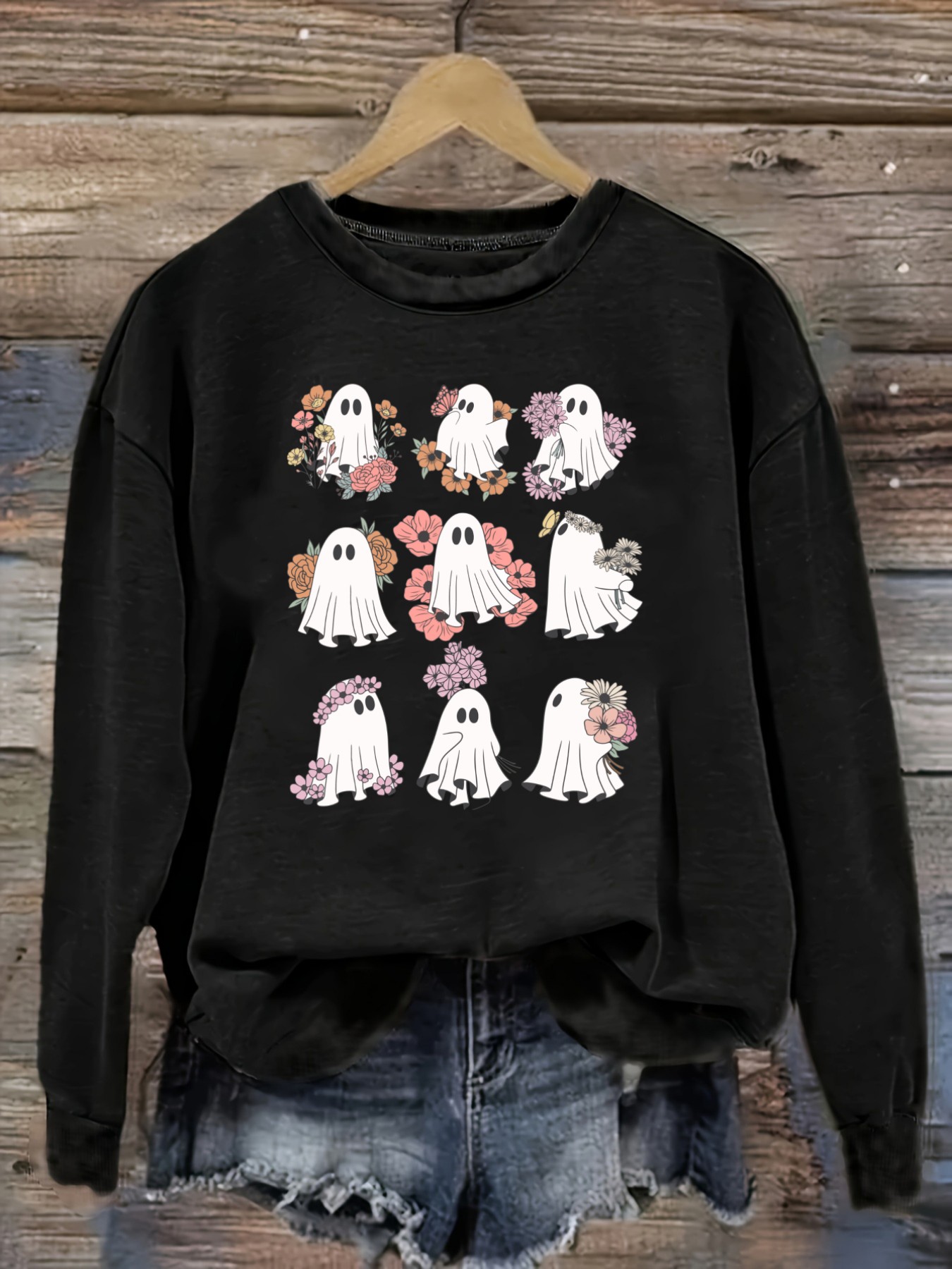 Winter Clothing Patterns - Camiseta feminina casual de manga comprida