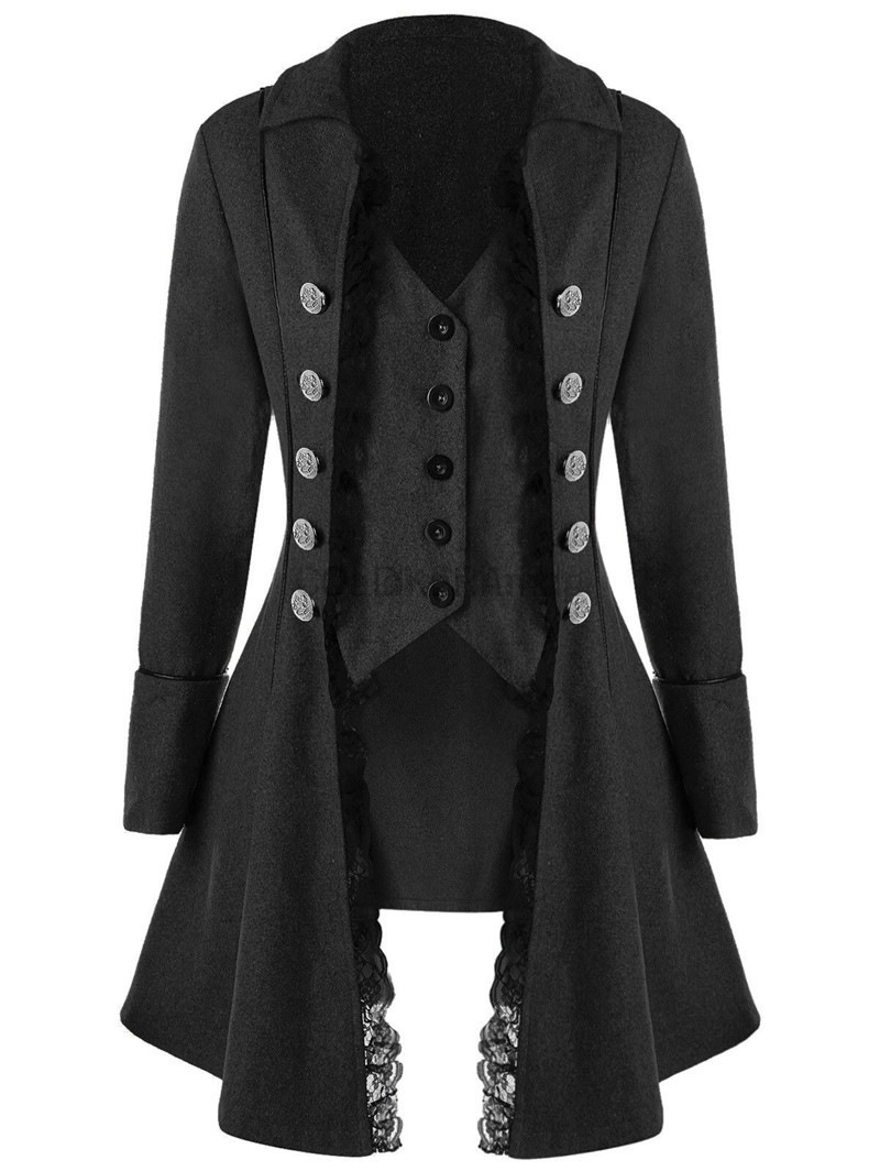Winter Clothing Women'S - Jaqueta feminina de inverno gótico steampunk