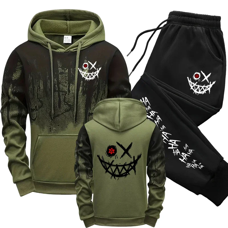 Winter Wear Clothes - Conjunto Masculino de Moletom com Capuz