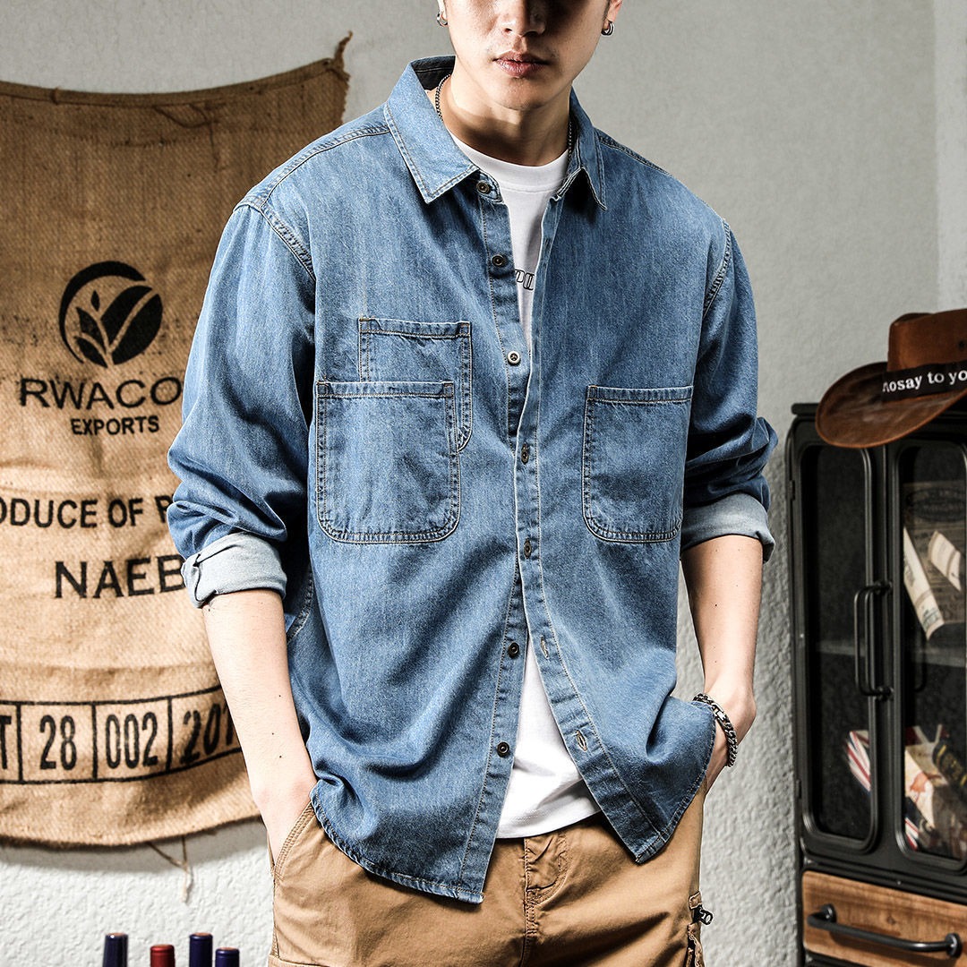 Primavera ruffian bonito denim - Winter Clothing Matching avaliação e preço