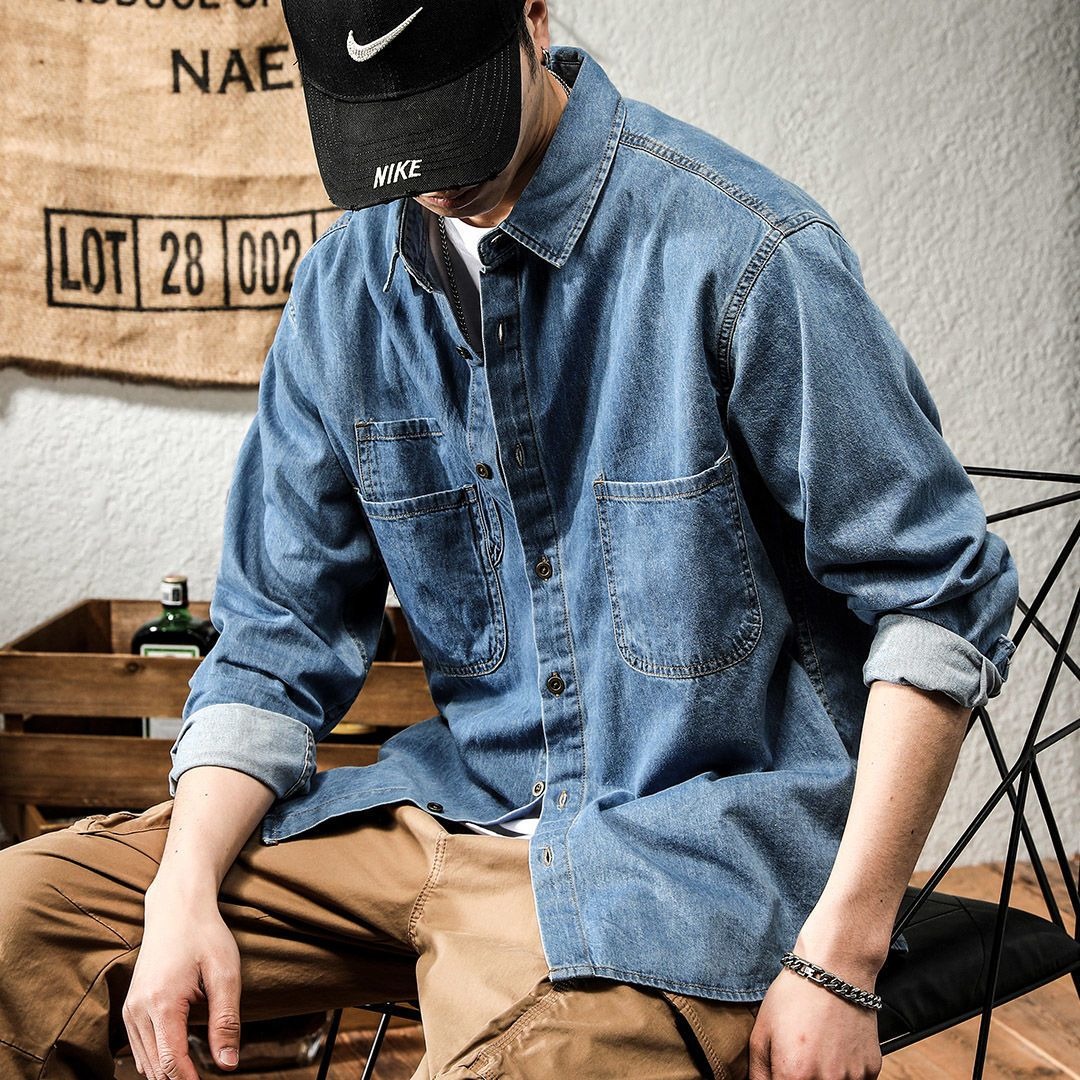 Primavera ruffian bonito denim - Winter Clothing Matching avaliação e preço