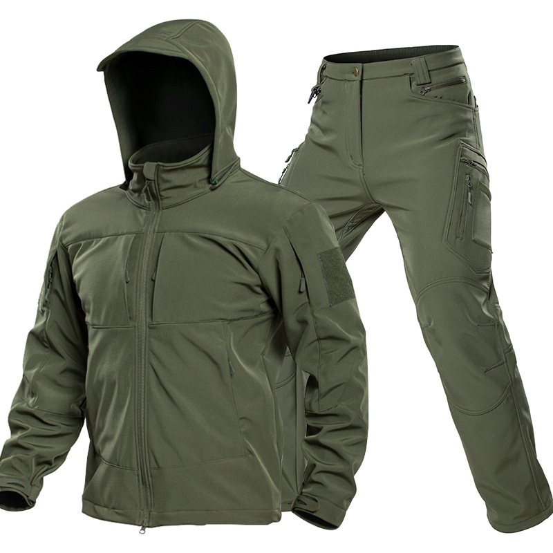 Conjunto Tático Softshell para - Winter Wear Clothes avaliação e preço