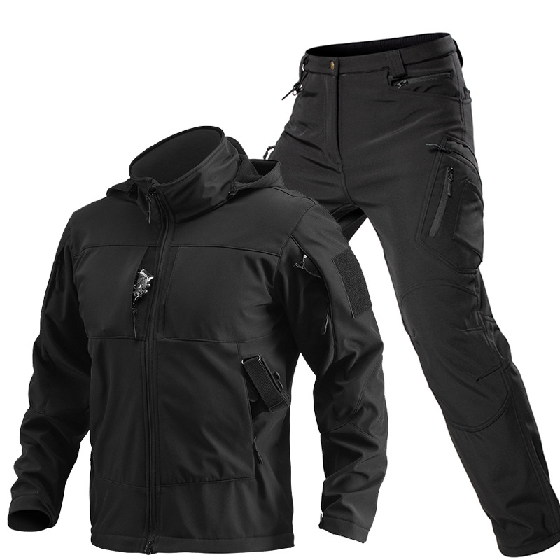 Conjunto Tático Softshell para - Winter Wear Clothes avaliação e preço