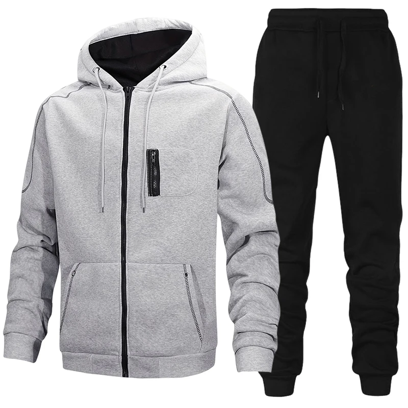 Conjunto de Moletom Masculino  - Winter Clothing Matching avaliação e preço