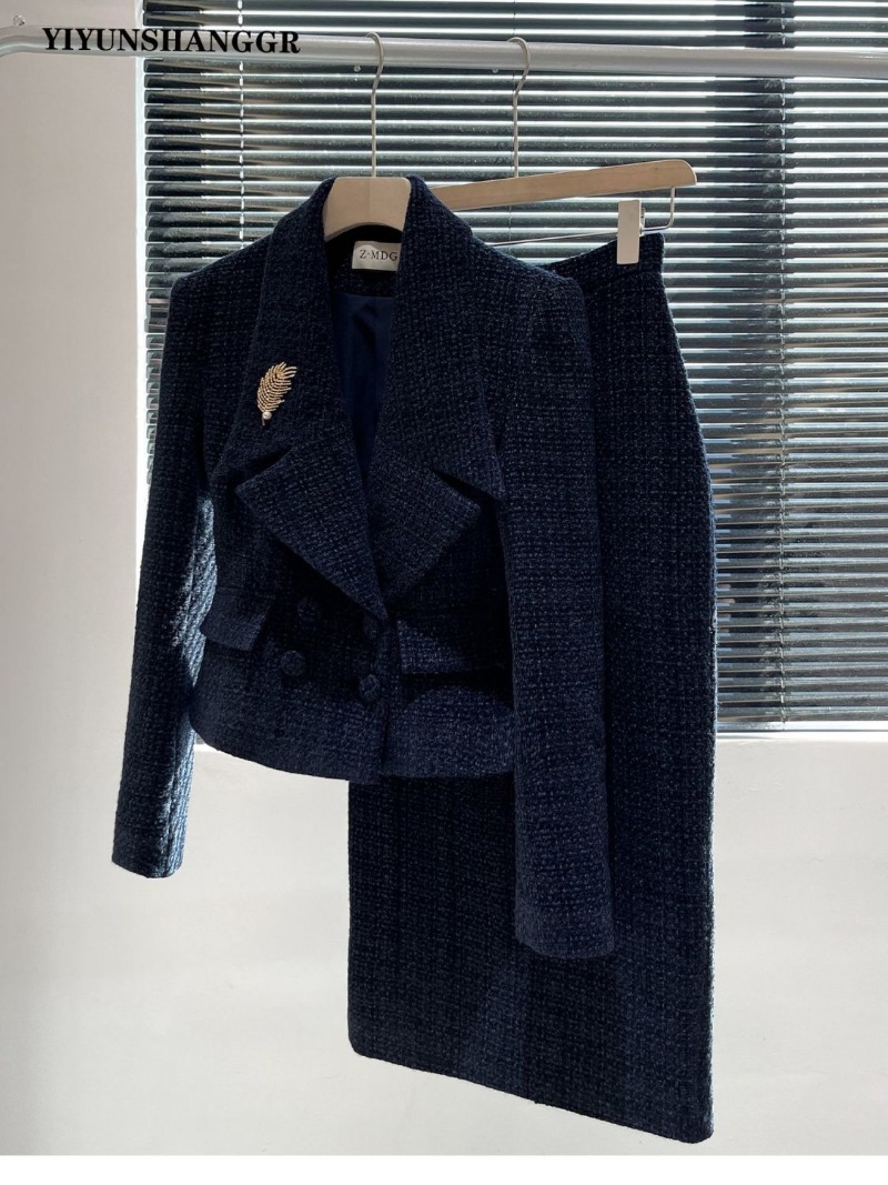 Novo outono inverno tweed tern - Winter Wear Clothes avaliação e preço