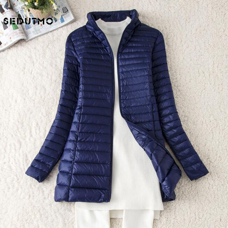 Sedumo jaqueta longa de invern - Puffer Jacket Women Down avaliação e preço