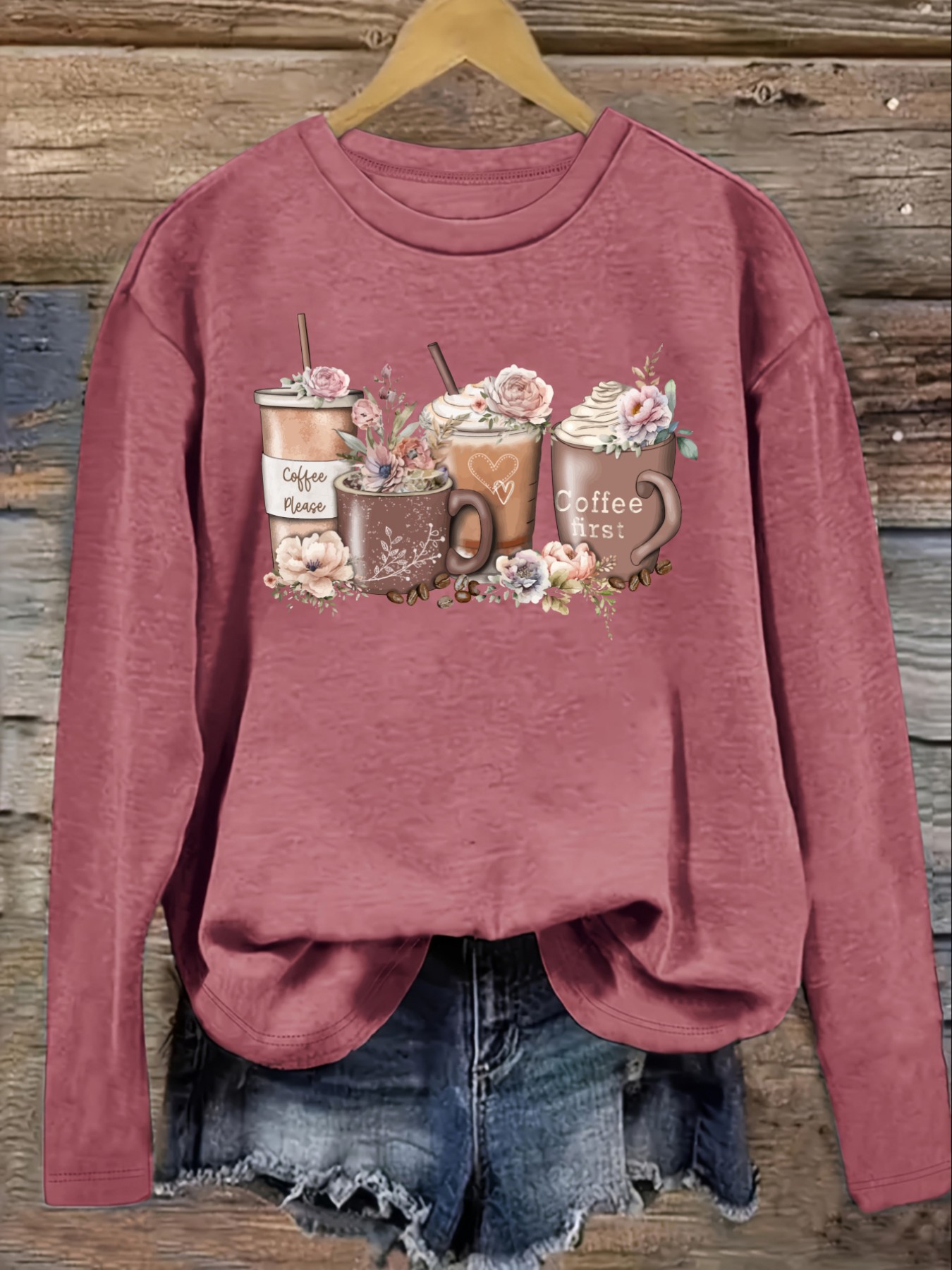 Camiseta Feminina Casual de Ma - Winter Clothing avaliação e preço