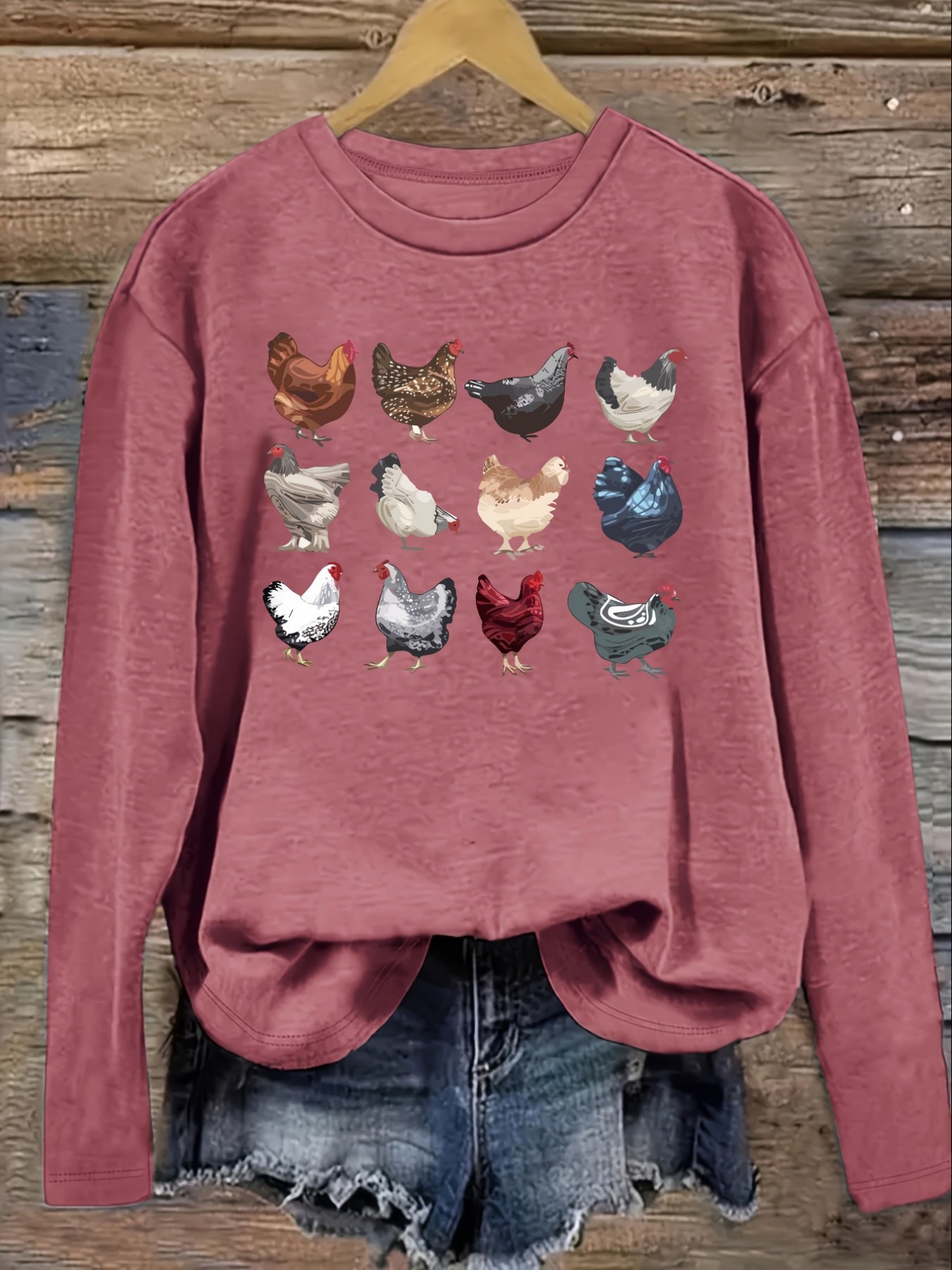Camiseta feminina casual de ma - Winter Clothing avaliação e preço