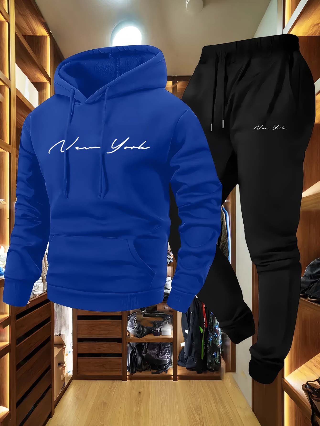 Conjunto de Moletom com Capuz  - Winter Wear Clothes avaliação e preço