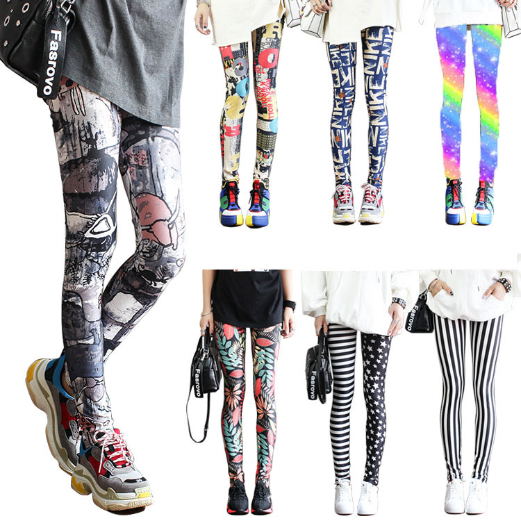 Moda leggings sexy casual alta - Winter Clothing On Sale avaliação e preço