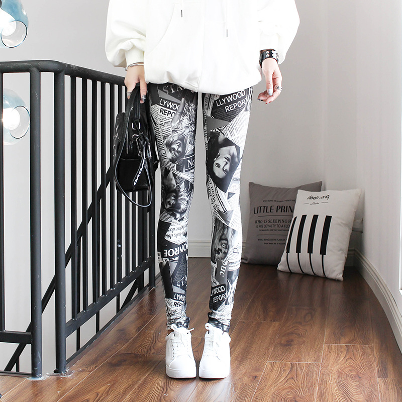 Moda leggings sexy casual alta - Winter Clothing On Sale avaliação e preço