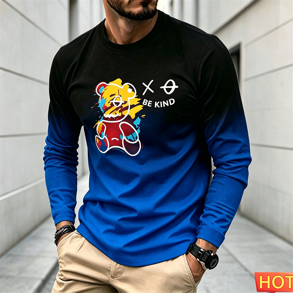 Camiseta masculina casual de o - Winter Clothing Patterns avaliação e preço
