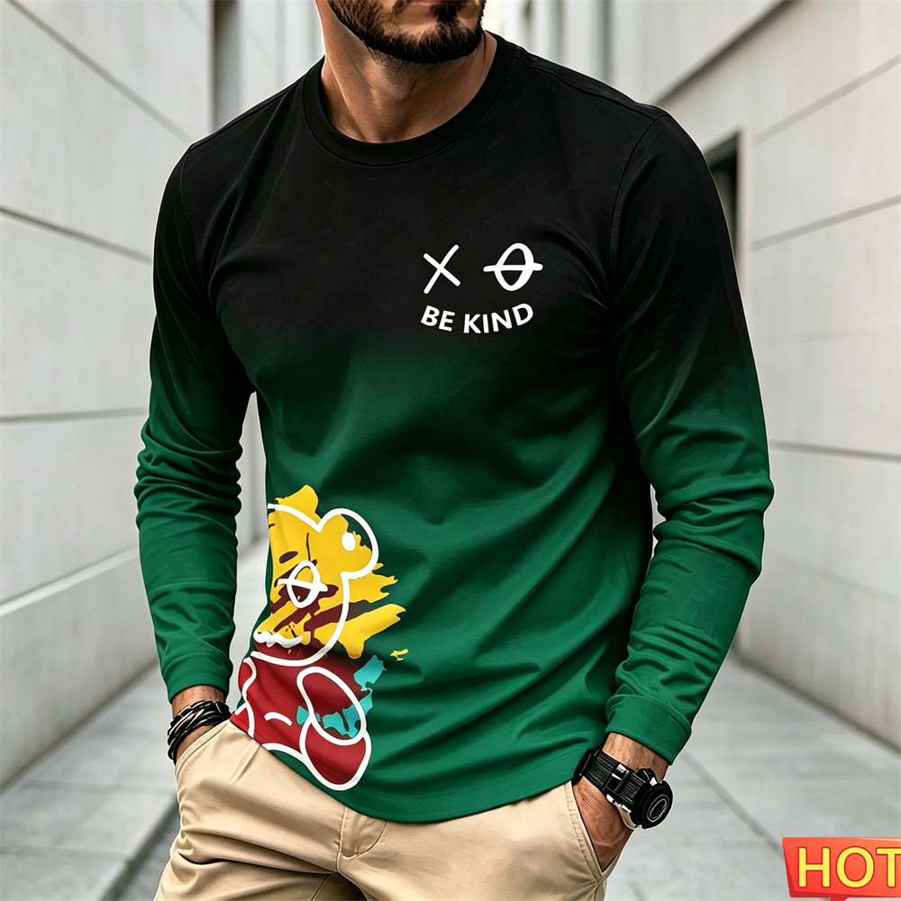 Camiseta masculina casual de o - Winter Clothing Patterns avaliação e preço