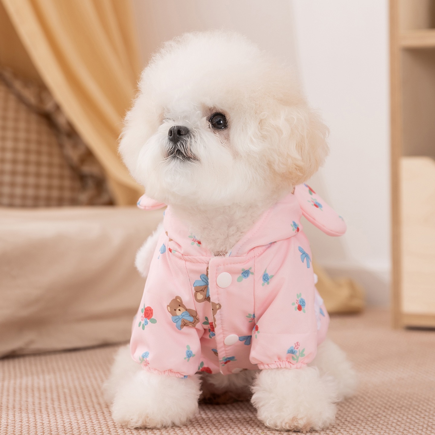 Inverno rosa-padrão roupas par - Winter Clothing Patterns avaliação e preço