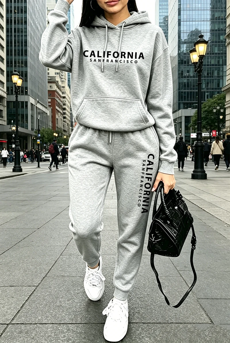 Conjunto de Treino Feminino de - Winter Clothing Women'S avaliação e preço