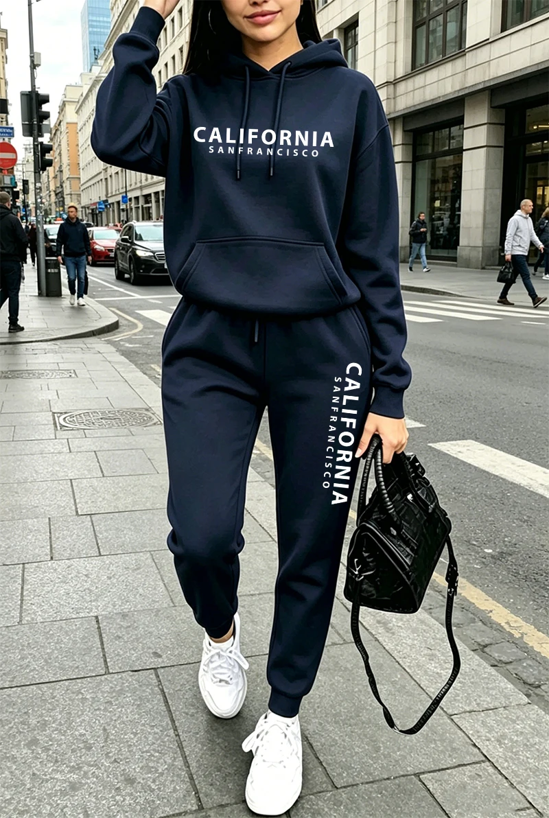 Conjunto de Treino Feminino de - Winter Clothing Women'S avaliação e preço