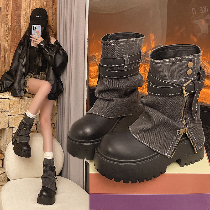 Botas de Cano Curto Femininas  - Winter Clothing Women'S avaliação e preço