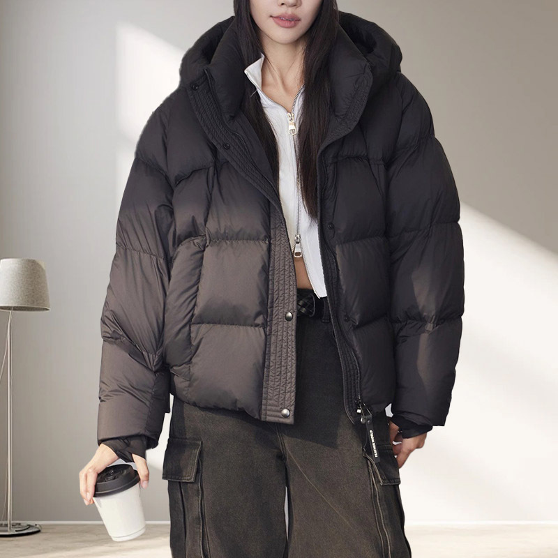 Mulheres curto pato branco par - Puffer Jacket Women Down avaliação e preço