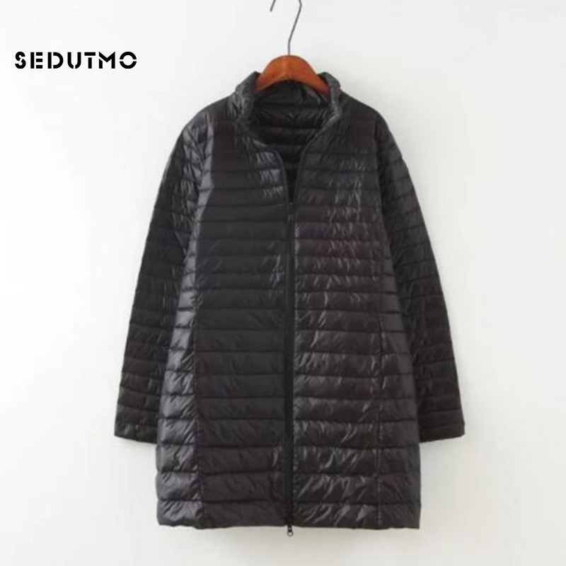 SEDUTMO-Casaco feminino de pat - Puffer Jacket Women Down avaliação e preço