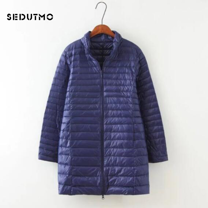 SEDUTMO-Casaco feminino de pat - Puffer Jacket Women Down avaliação e preço