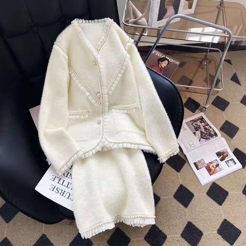Fato de pêra de inverno vintag - Winter Clothing Matching avaliação e preço
