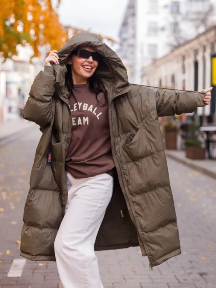 Casaco de Inverno Feminino Ove - Puffer Jacket Women Down avaliação e preço