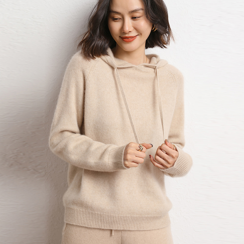 Conjunto feminino 100% caxemir - Winter Clothing Matching avaliação e preço