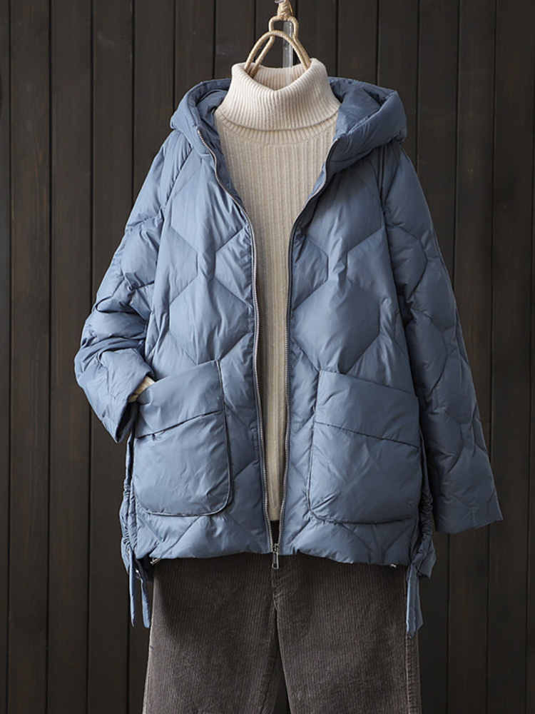 Novo inverno feminino 90% pato - Puffer Jacket Women Down avaliação e preço