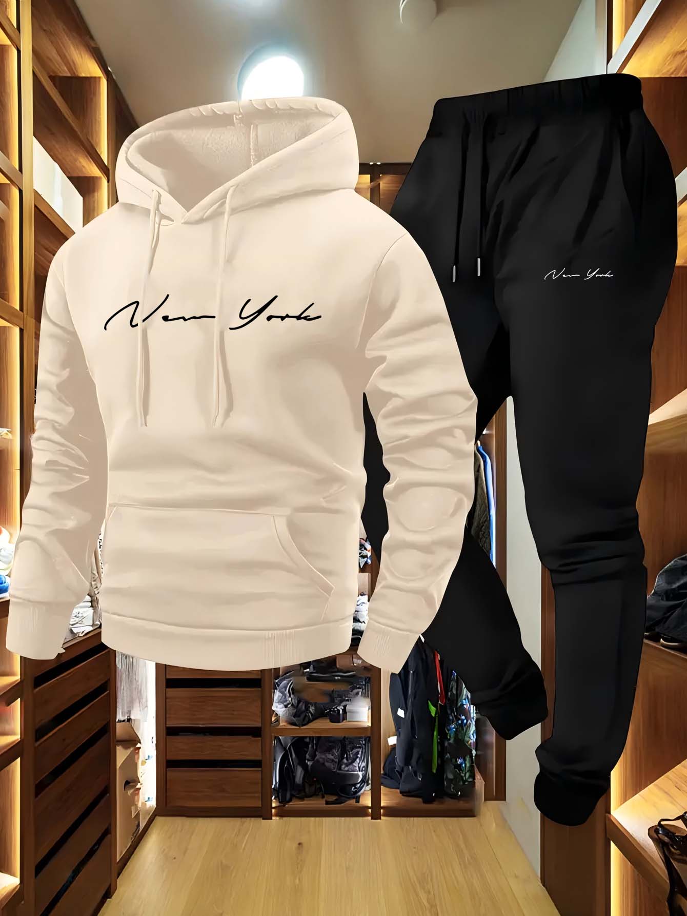 Conjunto de Moletom Masculino  - Winter Wear Clothes avaliação e preço