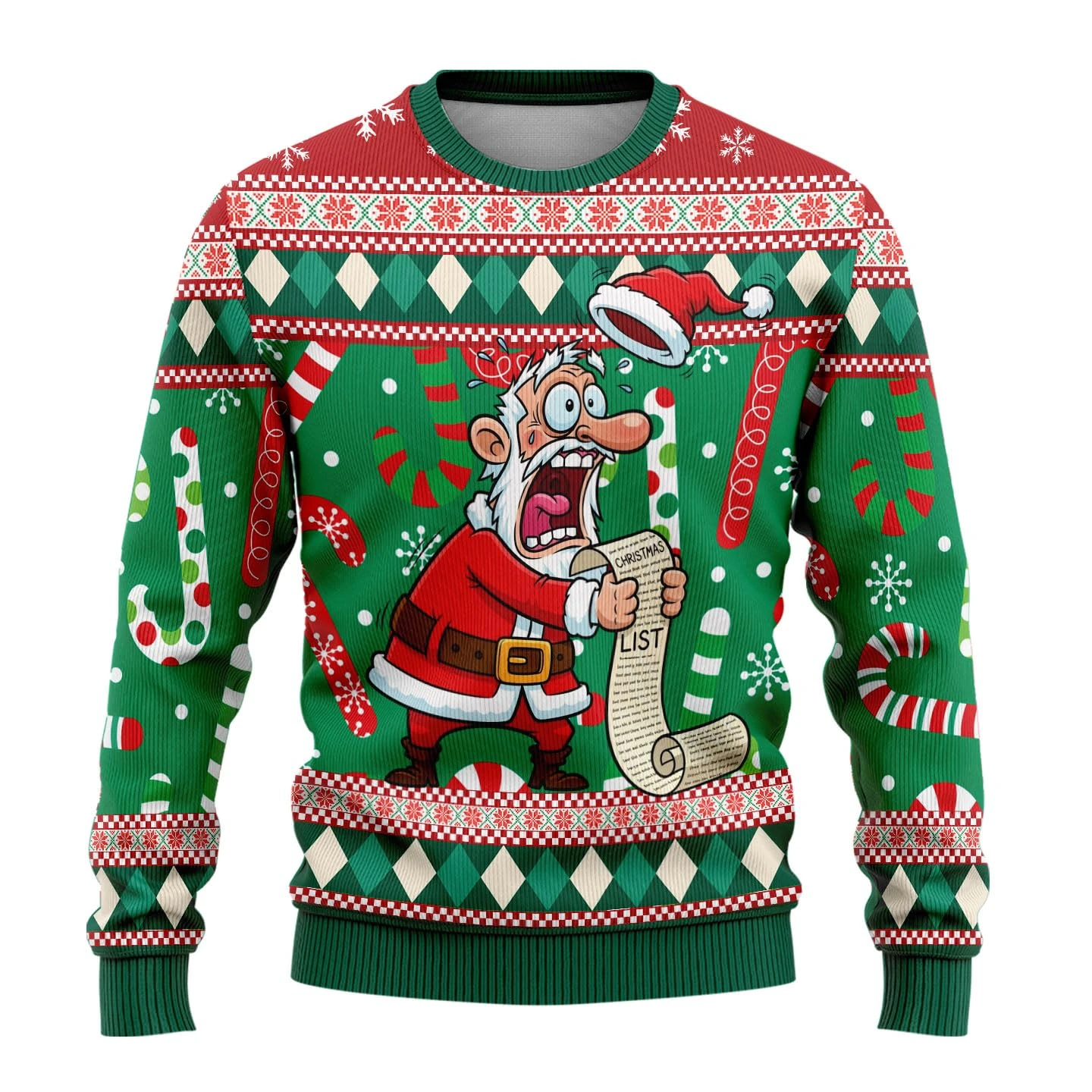 Camisola de Natal com Estampa  - Winter Clothing avaliação e preço