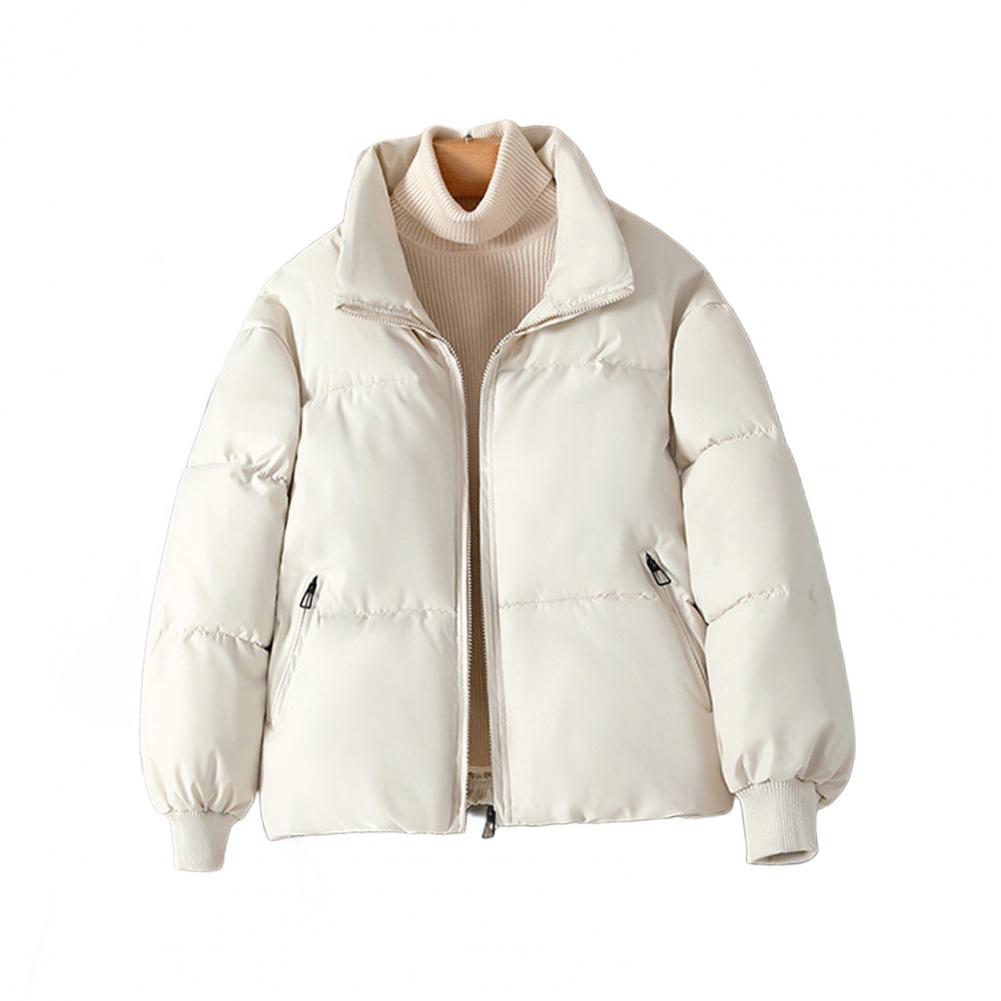 Jaqueta Puffer de Poliéster Fe - Puffer Jacket Women Down avaliação e preço