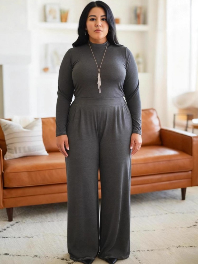 2 conjuntos femininos de duas  - Winter Clothing For Plus Size Women avaliação e preço