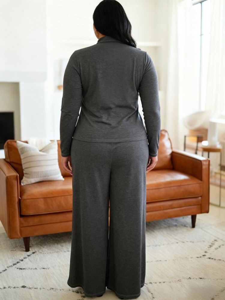 2 conjuntos femininos de duas  - Winter Clothing For Plus Size Women avaliação e preço